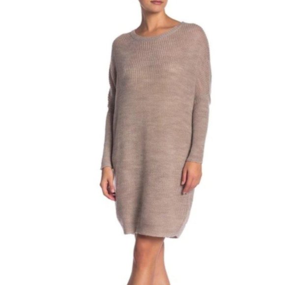 dolman sleeve sweater dress
